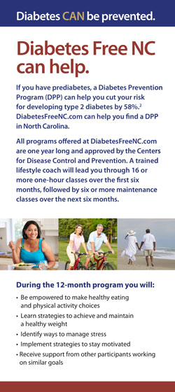 Prediabetes Rack Brochure